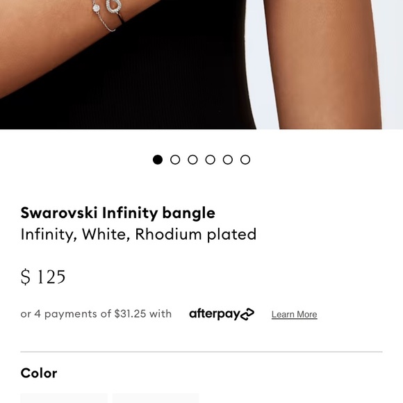 Swarovski Infinity Bangle - Picture 7 of 8